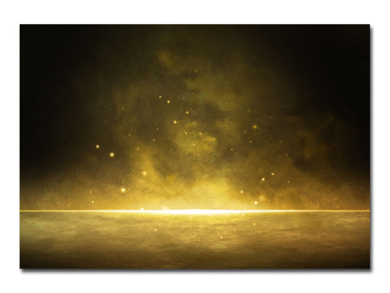 Wandbild – Flaming Horizon