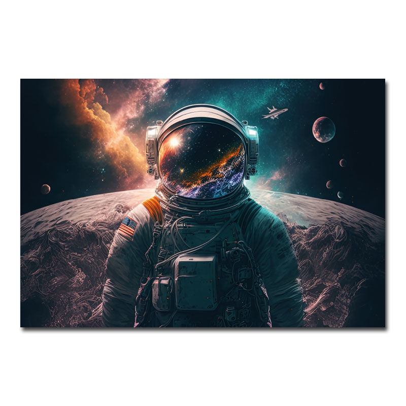 Wandbild Space Astronaut Lost in Space 00008-a