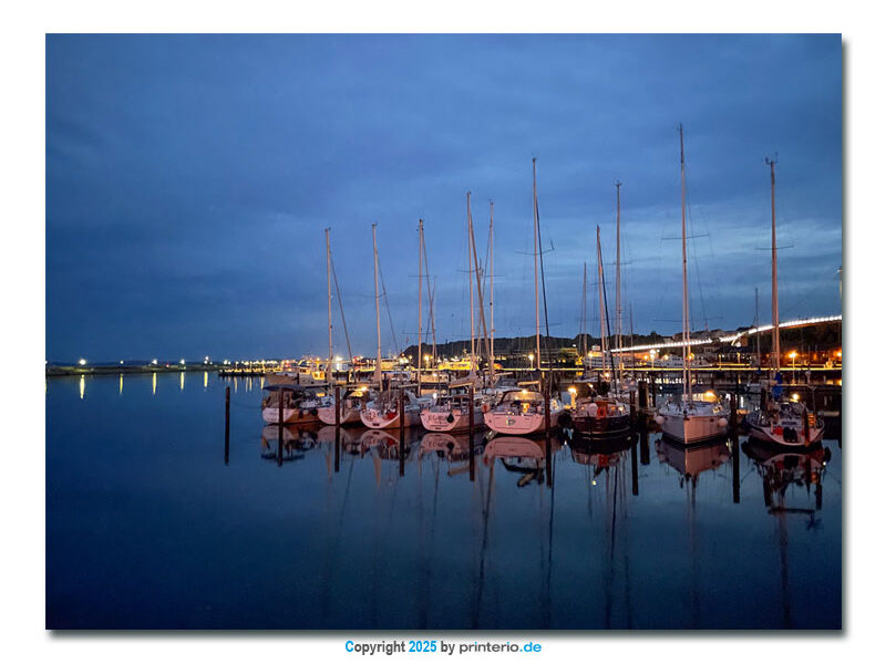 Wandbild – Sassnitz Marina