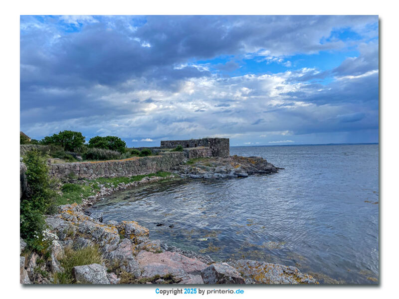 Wandbild – Festung Christiansø auf Ertholmenen