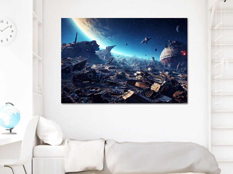 Wandbild – Junkyard II